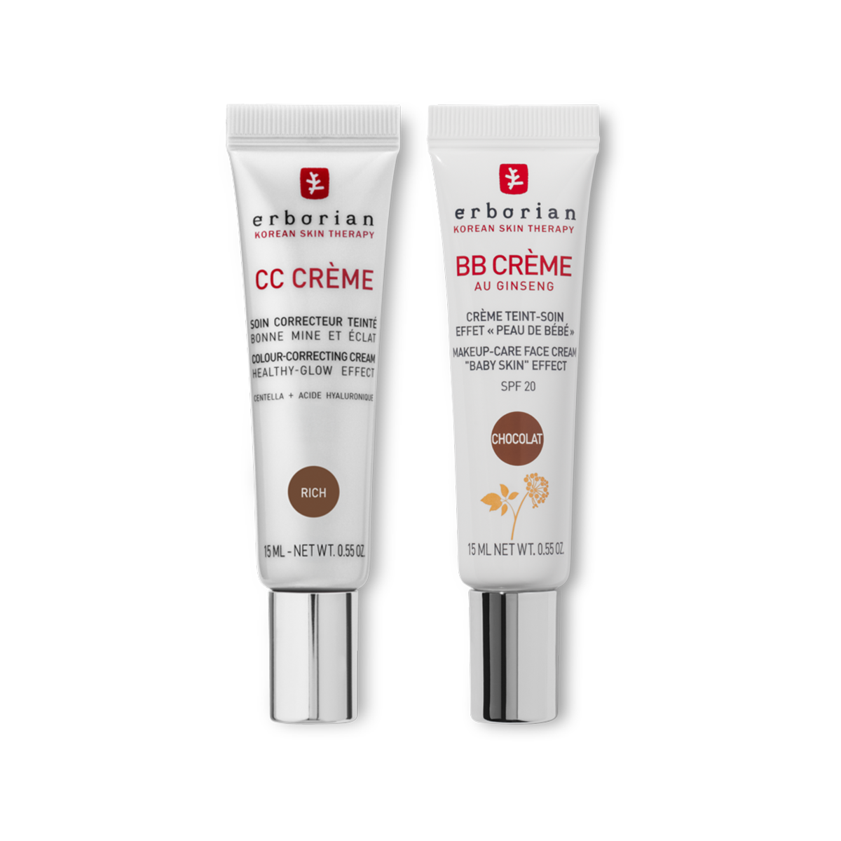 Vista 1/4 de D&uacute;o CC Cr&egrave;me & BB Cr&egrave;me, , large
