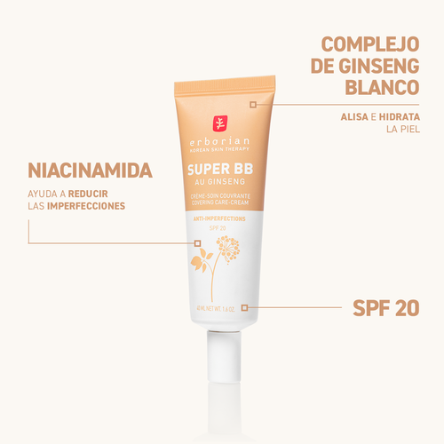 Vista 4/6 de Super BB - BB cream anti-imperfecciones de alta cobertura, , ES