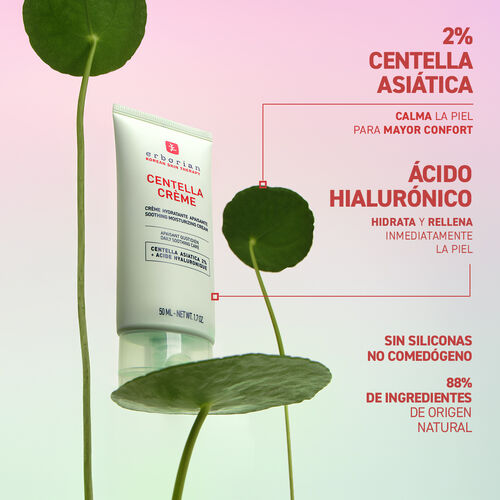 Vista 4/8 de Centella Cr&egrave;me - crema hidratante anti-rojeces, , ES